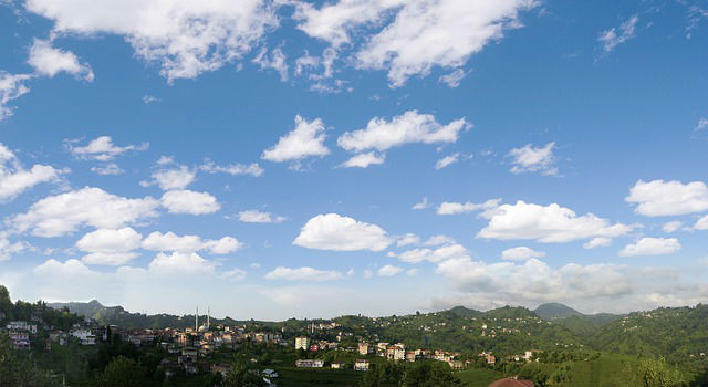 Rize Panoramablick über Rize