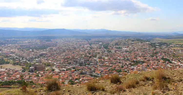 100.000 Einwohner Stadt Bergama