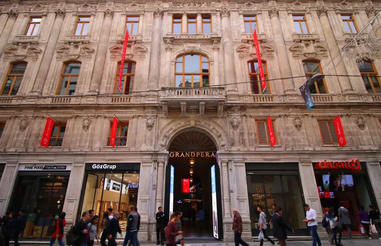 Haus in der Istiklal Caddesi