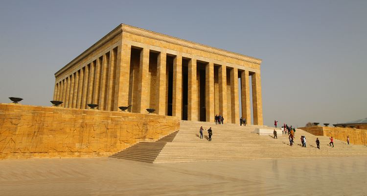 Anitkabir in Ankara, das Mausoleum von Mustafa Kemal Atatürk