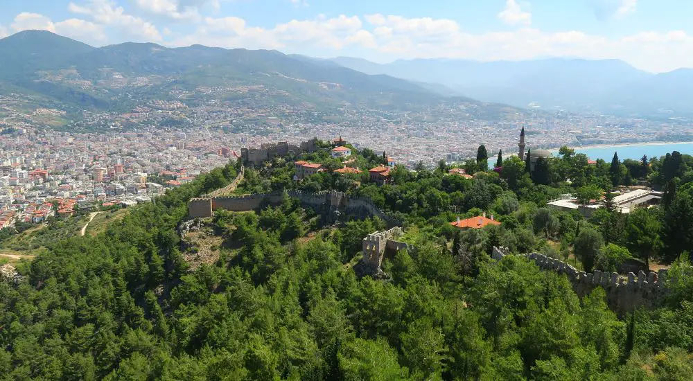 Festung Ehemedekt am südlichen Stadttor des alten Alanya