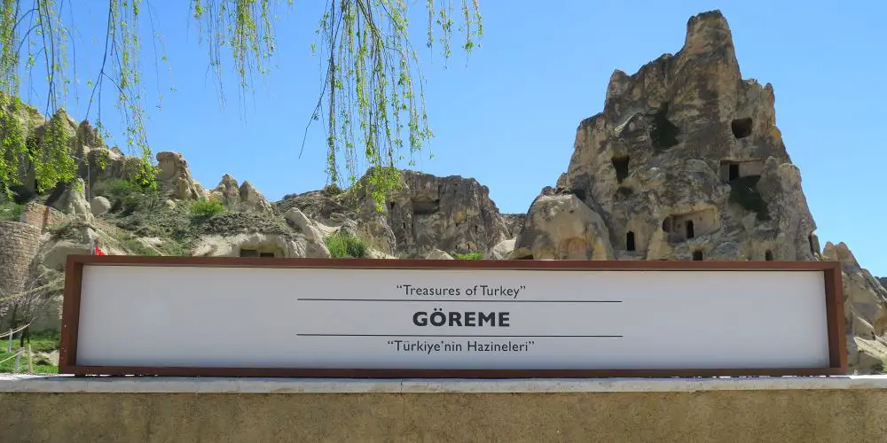 Eingang des Göreme Nationalpark