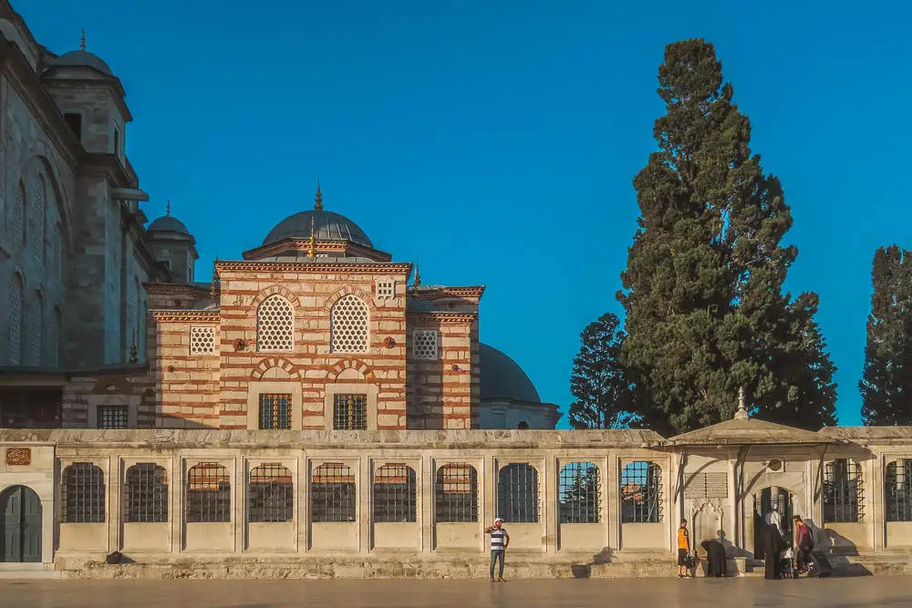 Türbe von Sultan Mehmet bei der Fatih Moschee