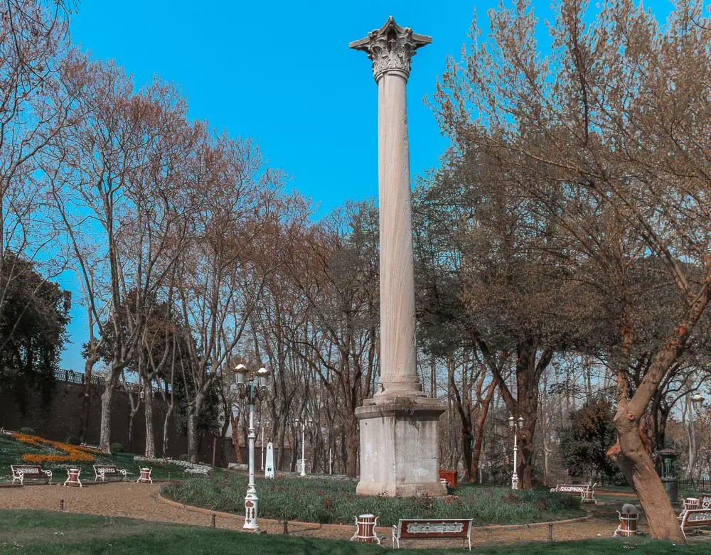 Goten Säule im Gülhane Park
