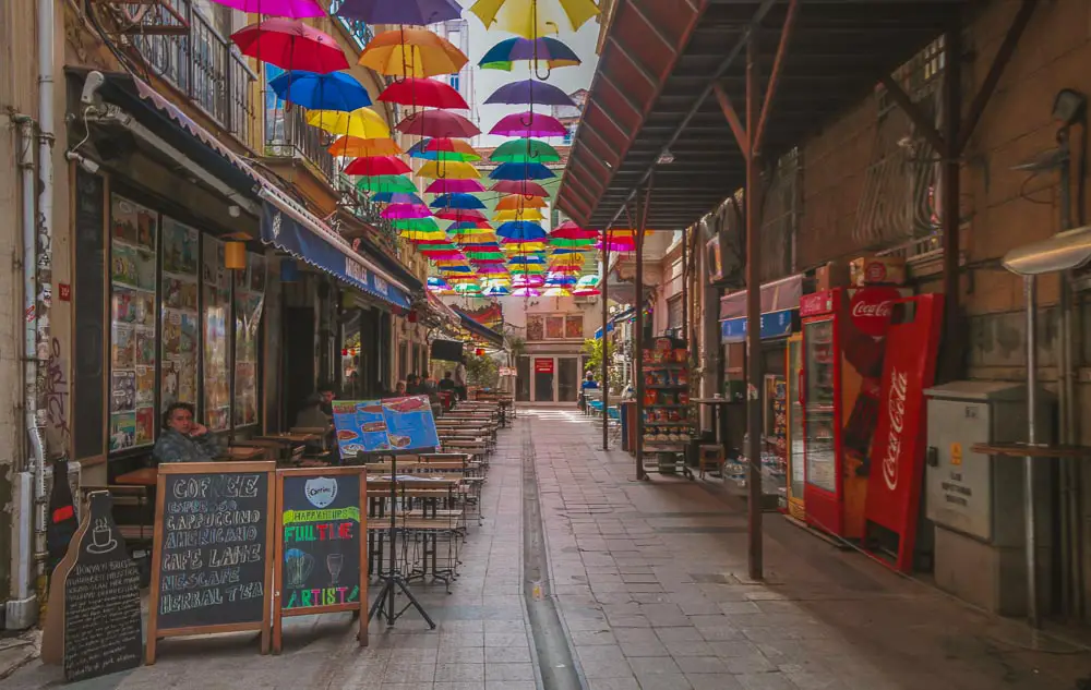 Restaurant (Pub) in einer Seitenstraße der Istiklal Caddesi