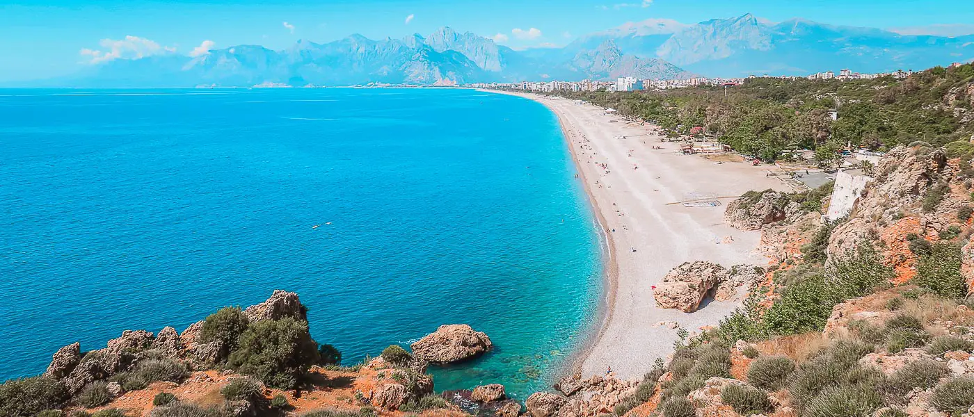 Karte Türkische Riviera