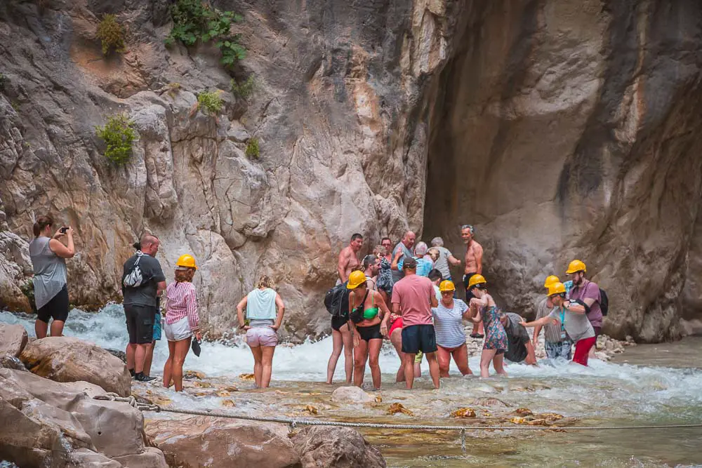 Canyoning im Saklikent Canyon