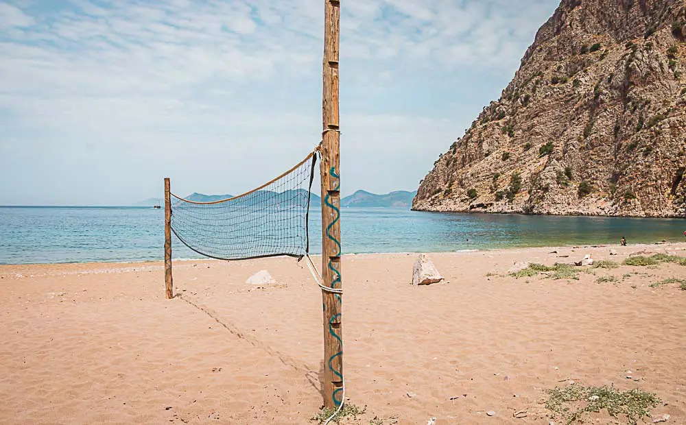 Beach Volleyball im Butterfly Valley