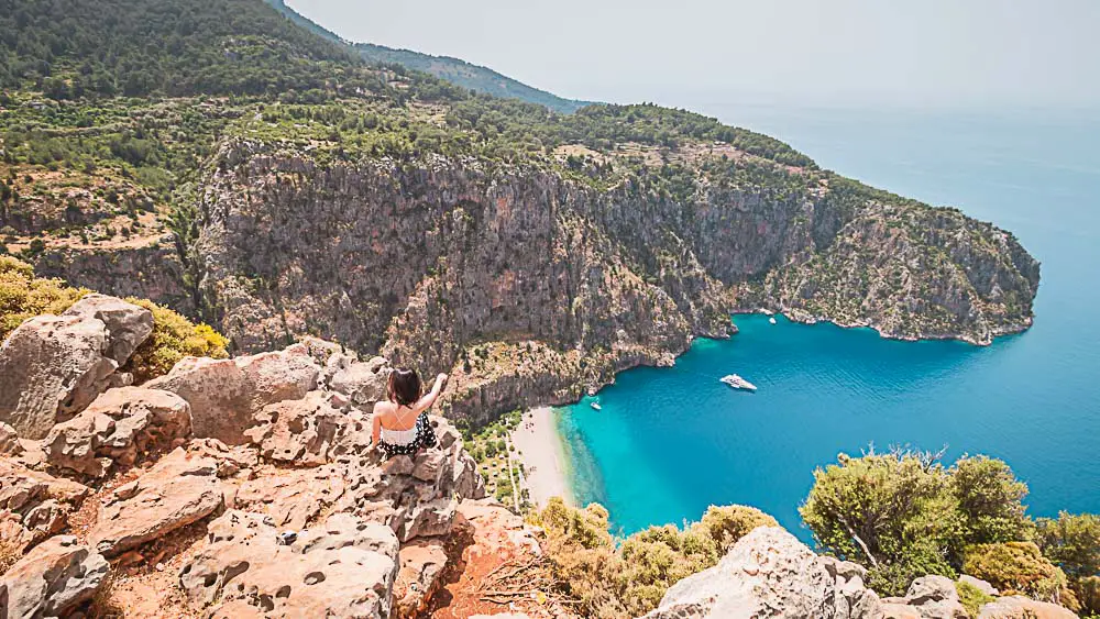 Bild vom Butterfly Valley in Ölüdeniz