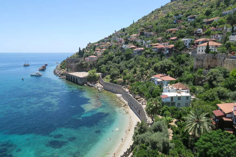 Alanya in der Provinz Antalya in der Türkei